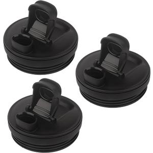 Fonixte 3 Pcs Replacement Parts Lids for Ninja Blender - Sip Seal Spout Lids for Ninja 18oz 24oz 32oz Cups, Fit for Ninja Auto-IQ BL450 BL480 BL490 BL640 BL680 BN400 BN750 BN800, 3.35" Inner Diameter
