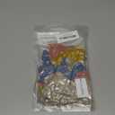 Froova Gender Reveal Balloons, 12 Inch Dusty Pink Blue White Sand and Gold Balloons for Boho Neutral Baby Shower Birthday Party Boy or Girl Gender Reveal Decorations, 2 PCS