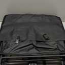 Collapsible Folding Beach Wagon,Utility Grocery Wagons Carts Foldable with Wheels for Sand Camping Sports Shopping Outdoor. (Black)