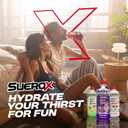 SueroX Sugar-Free Sports Drink for Hydration and Recovery, Electrolyte Hydration Drink with 8 Ions, Zero Calorie Sports Drinks with Electrolytes, Tropical Pack, 21.3 Fl Oz, 12 Count