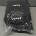 Lemict 4 Pack 8FT Rectangular Spandex Tablecloth,Wrinkle Resistant Fitted Cover for 96x30 inch Banquet Table Cloth, Washable Stretch Fabric for Party, Events, Wedding, Vendor - Black