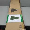 6ft Artificial Christmas Tree Xmas Tree with Solid Metal Stand for Holiday Indoor and Outdoor Decoration, Green