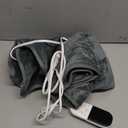 King Size Heating Pad for Back Pain 32"x24" Extra Large Electric Heating Pad for Period Cramps Relief & Body Neck Shoulder Auto Shut Off Heat Pad Temperature Settings Machine Washable Gray