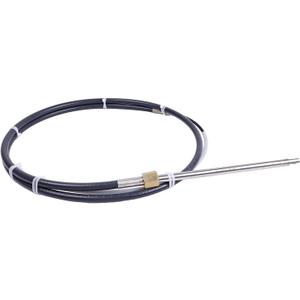 SSC6209 Safe-T QC 9ft Rotary Mechanical Steering Cable Compatible with Teleflex Marine helm and bezel kits SH5094-1P/SB27484P, SH5150P/SB27150P (NFB 3.0) and SH4910P/SB27150P (NFB 4.2)