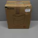 MOPALL Touchless Bathroom Trash Can with Lid, 3 Gallon / 12L Slim Motion Sensor Garbage Bin, Automatic Waste Basket for Bedroom, Office & Narrow Spaces, White & Gold