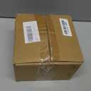 Hedume Crystal Vanity Organizer with 4 Compartments, 360 Degree Rotating Makeup Brush Holder, 4-Slot Glitter Gold Spinning Cosmetic Brushes Display Multi-Functional Desk Organizer Home Decor