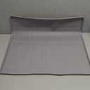 Filmicy Pee Pad Holder for Dogs,Silicone Dog Puppy Pad Holder, 24 x 24 No Spill Raised Lip High Edge,Portable, Leak-Proof Mat Holder for Dog Training Pads,Square Potty Trays for Home Floor Protection (Light Grey)