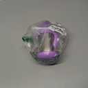 Munchkin Cool Cat Sippy Cup with Straw for Toddlers, Stainless Steel Straw Cup, 8 Ounce, Purple