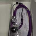 Primacare DS-9295-PU 30" Sprague Rappaport Style Stethoscope for Doctors, Nurses and Medical Students, First Aid Professional Dual Head Cardiology Kit for Men, Women and Pediatric, Purple