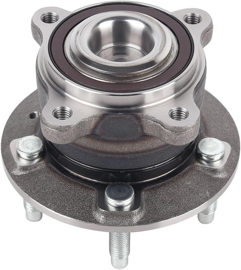 Autoround 512446 Rear Wheel Hub and Bearing Assembly fit for 2011 2012 Chevy Cruze 5 Lugs w/ABS