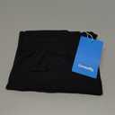 Cosmolle Mens Hiking Shorts Lightweight Quick Dry Workout Shorts with Zipper Pockets for Golf, Running, Gym (Black, Medium)