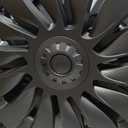 Tesla Model Y 19" Wheel Covers - Matte Black ABS Hubcaps with Rim Protectors | Compatible with 2021-2024 Model Y, not Compatible with Tesla Y Juniper 2026