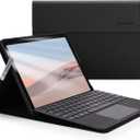 Omnpak Protective Case for Surface Go 4 2023/Go 3 2021/Go 2 2020/Go 2018 with Stylus Holder, Multiple Angle Slim Lightweight Cover, Compatible with Type Cover Keyboard（Keyboard Not Included）