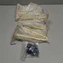 8 inch Hairpin Legs, 4Pcs Heavy Duty Metal Furniture Legs with Rubber Floor Protectors & Screws for Home DIY Projects TV Stand Sofa Cabinet - Gold