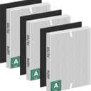 115115 Filter A Replacement Compatible with Winix PlasmaWave Air Purifier C535 5300 5300-2 6300 6300-2 5000 9000 C909 AM90,3 Pc H13 True Size 21 Filters and 3 Pc Carbon Pre-filtersBy Improvedhand