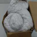 SUPA MODERN Cooling Pillows for Side Sleepers, Cool Side Sleeper Pillow for Neck Pain Relief, Luxury Shredded Memory Foam Pillows 2 Pack, Adjustable Gel Cervical Neck Pillow Queen Size Set of 2 (Crescent White(cooling))