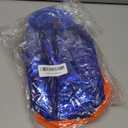 Sweetude 24 Pack Blue and Orange Birthday Decorations Gift Bags with Handles PVC Clear Goodie Bags Party Dart Gift Bag Anime Party Favors Cartoon Supplies Sports Team Group Event Prize