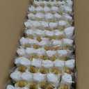 400PCS Pre Rolled Gold Plastic Silverware Sets - Heavy Duty Gold Cutlery - Include 100 Pack Wrapped Disposable Utensils with Napkins for Parties, Dinners & Weddings