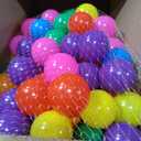 VivaVolt 2.2 Inch Crush-Proof Plastic Ball Pit Play Balls for Kids | BPA & Phthalate Free non-toxic balls for playpens, tunnels, indoor outdoor toddler play & holiday party decor., 200 Balls