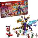 LEGO NINJAGO Arc Dragon of Focus Battle Playset - Kids Toy for Ages 9 and Up - Birthday Gift Idea for Boys and Girls - Dragons Rising Toy with 8 Ninjago Minifigures - 71836
