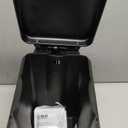 Cesun Small Bathroom Trash Can with Lid Soft Close, Step Pedal, 6 Liter / 1.6 Gallon Stainless Steel Garbage Can with Removable Inner Bucket, Anti-Fingerprint Finish (Matt Black)