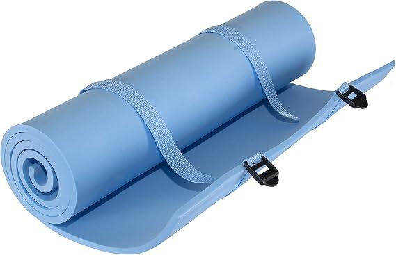 Stansport Pack Lite Camping & Backpacking Sleeping Pad – Lightweight Closed Cell Foam Mat – Waterproof & Puncture-Proof – Roll-Up Portable Design for Hiking & Outdoor Sleep – Straps Included