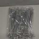 Funrous 100 Pack Peg Board Hooks Stainless Steel Pegboard Hooks Shelving Display Hanging Peg Board Holders for 1/8 and 1/4 Garage Storage Tools Organizer(10 inch)