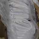 ZPECC White Bulk Flat Sheets Only King Size 24 Pack, Easy Sort Top Bed Sheet by Color-Coded Hem Threads, Soft Durable Brushed Microfiber Fabric Hotel Airb&bs Essentials for Hosts, 108"x110"