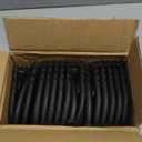 40 Pcs Travel Hangers Portable Foldable Travel Hanger Organizer, Plastic Cruise Essentials Clothes Drying Rack Folding Hangers for Camping Flying RV Europe Vacation Essentials Suitcasee, Black