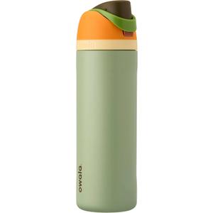 Owala FreeSip Insulated Stainless Steel Water Bottle with Straw, BPA-Free Sports Water Bottle, Great for Travel, 24 Oz, Camo Cool
