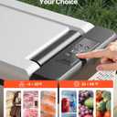 VEVOR 12V Car Refrigerator 10 QT, Portable Mini Freezer with APP Control, -4 to 68, 12/24V DC & 110-220V AC Compressor Cooler for Travel, Camping, Home, Road Trip