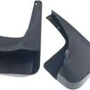 A-Premium Set of 2PCS Mud Flaps Splash Guards Mudguards Mudflaps Compatible with Dodge Caliber 2007 2008 2009 2010 2011 2012, Hatchback, Black, with Hardware Kits Accessory, Rear Left and Right