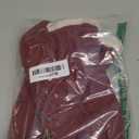 Unisex Fluffy Fuzzy Warm Slipper Socks for Men Women, Thick Fleece Lined Non-Slip Socks Indoor Floor (10.5-12.5 Women/9-11 Men, Burgundy)