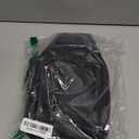 BULLCAPTAIN Leather Sling Bag Mens Chest Bag Casual Shoulder Crossbody Bags Travel Hiking Backpacks Daypack with USB Charging Port (Black)