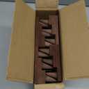 Juexica Wood Ring Display, 4 Pcs Ring Display Stand, 18 Fingers Ring Holder, Wood Jewelry Display for Ring Organizer Show Storage, Brown