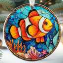 2 x Clownfish Ornaments - Clownfish Christmas Ornament - Fish Ornaments for Christmas Tree - Acrylic Ornament 2025