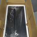 QEEIG 10" Deep Floating Shelves for Wall - 10 x 16 inch Book Shelf Bathroom Bedroom Kitchen Living Room Hanging Bookshelf Farmhouse Set of 3, Black (025-40B3)