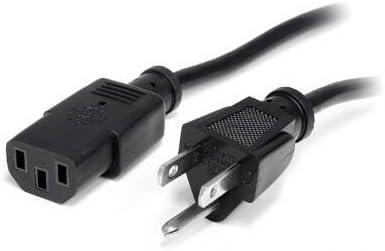 StarTech PXT1011410 10feet 14AWG Computer Power Cord NEMA5-15P to C13