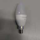 Lightinginside E12 Smart Light Bulbs 60W Equiv., Work with Alexa/Google Home/SmartLife, 500LM 6W RGBCW Candle Candelabra LED Light Bulbs, No Hub Required, 2.4G WiFi Bluetooth Bulb, ETL Listed, 4PCS (Multicolor)