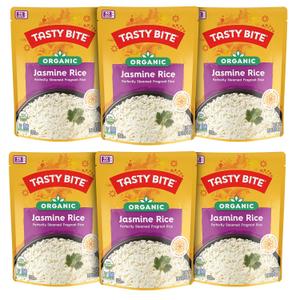 Tasty Bite Jasmine Rice, Microwaveable Cooked Rice, 8.8 Ounce (Pack of 12) (EXP 05/31/27)