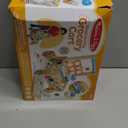 Melissa & Doug Wooden Shape Sorting Grocery Cart - Toddler Toys with 12 Blocks, Puzzle Board and Coffee Cup for Pretend Play and Montessori Toys - FSC Certified