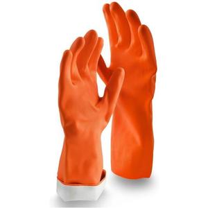 Libman 6033951 Latex Cleaning Gloves Orange - Large