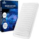 CA9482 Engine Air Filter, Offers 99% Air Purification, Fit for Toyota 86, Corolla(2003-2008), Matrix(2003-2008); Subaru BRZ; Pontiac Vibe(2003-2008); Scion FR-S, tC.
