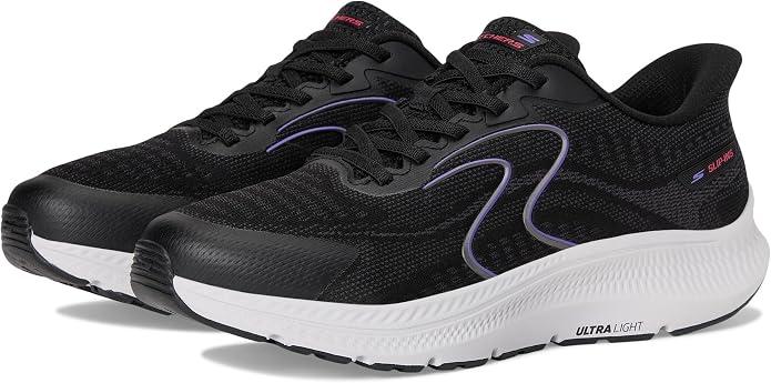 Skechers Women's Go Run Consistent 2.0 Lockhart Hands Free Slip-ins Hands Free Slip-ins, Air-Cooled Memory Foam Insole, Ultra Light Cushioning, M-Strike Technology, Machine Washable 9