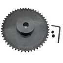 #35 Roller Chain Sprocket Type B 5/8 inch Bore 50 Tooth, Hardened Antirust 1045 Steel Drive Sprockets 35B50-5/8