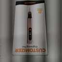 Customizer Engraving Pen (Formerly Culiau): Ultimate Cordless Portable Tool for Artists & DIYers - Engrave 50+ Surfaces - Beginner Friendly - Rechargeable - Free 30 Bits & Mastery Guide