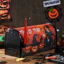 4 x 3 Pcs Seasonal Magnetic Mailbox Covers 18x21inch Mail Box Cover Standard Size Post Box Decor for Halloween Thanksgiving Christmas Mailbox Garden Yard Outdoor Decor(Novel)