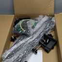 Dog Grooming Table Arm Stand Adjustable About Height 32"-47" Width Dog Grooming Arm with Clamp No-Sit Haunch Holders for Medium/Large Pets Metal(Grooming Table Not Included) (Black)