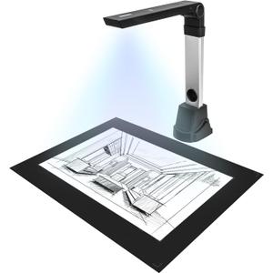 NetumScan Book & Document Camera, Multi-Language OCR and English Article Recognition by AI Technology, Real-time Projection, Video Recording, Foldable & Portable, Capture, Windows/MAC/Linux- NS-800NC