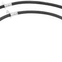 ApplianPar Rear Left and Right Side Brake Hydraulic Hose for Honda Civic 2006-2011 Acura CSX 2006-2007